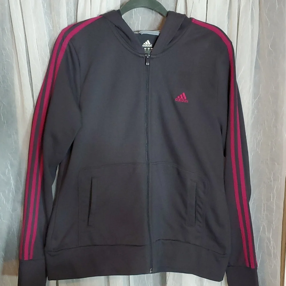 Women's XL Adidas Track Jacket - Picture 2 of 6